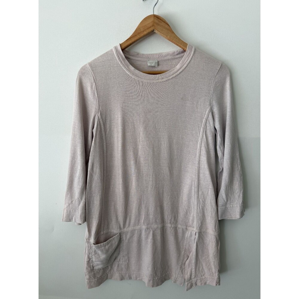 Poetry Top Womens 2 Jersey Tunic Hemp Organic Cotton Relaxed Lagenlook